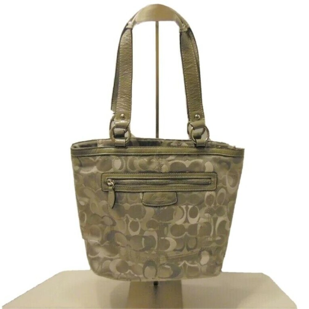 Coach Gray Penelope Optic Bag 01085 - F15436